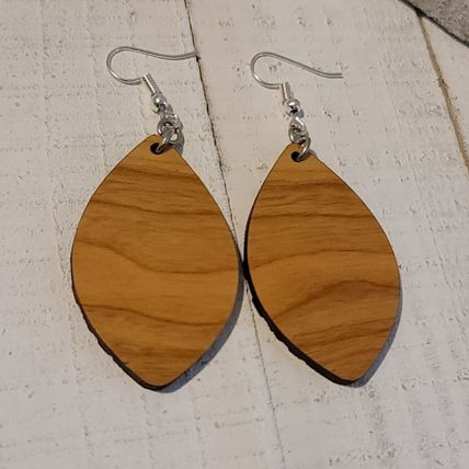 American Flag Dangle Earrings