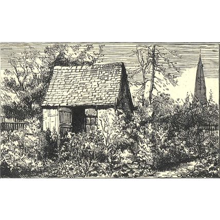 SCENES ON THE BEDFORD AND NORTHAMPTON RAILWAY 1872 VICTORIAN ENGRAVING