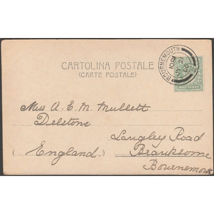 Truogoli di Santa Brigida, Genova, 1906 - Cartolina