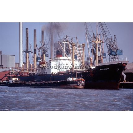 SQ0880 - Greek Cargo Ship - Maria Christina , built 1955 - photograph 6x4