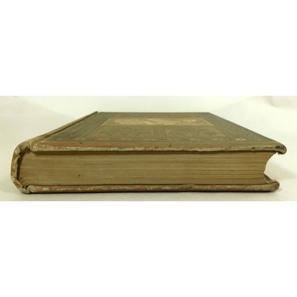 Antique Victorian Casquet Of Literature Poetry Prose Book Anthology Byron &c V4
