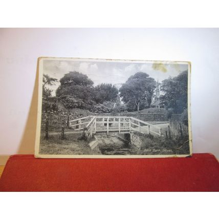 BANK BURN, GIRVAN, Ayrshire, SCOTLAND used postcard 1941 pm =