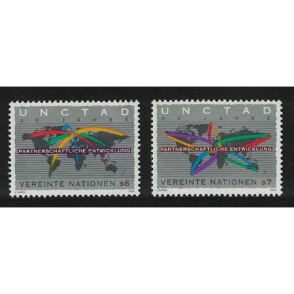 UN Vienna Conference on Trade and Development 2v 1994 MNH SG#V175-V176