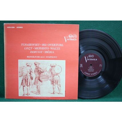 Fritz Reiner - Tchaikovsky: 1812 Over/Liszt/Debussy - VICS 1025 - EX