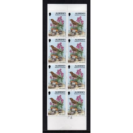 Alderney - 1997 - £2 Stamp Booklet, 8 x 25p Stamps, Unused