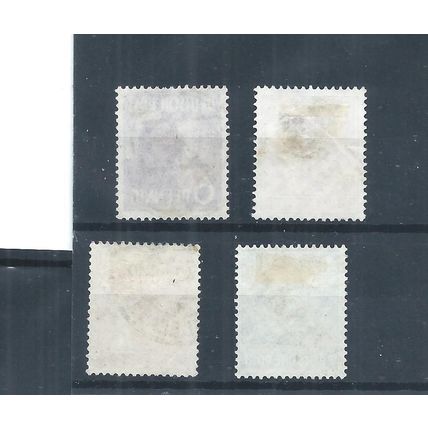 Berlin Germany stamps. A few of the 1948 / 1949 Berlin overprints used. (AR001)