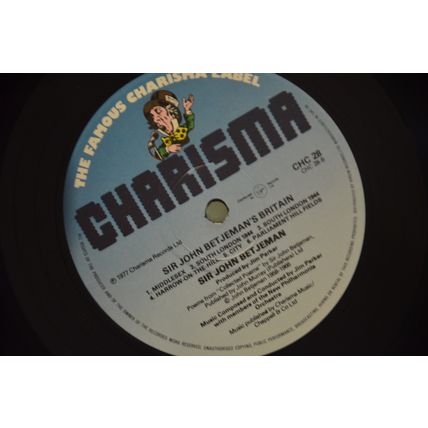 SIR JOHN BETJEMAN Britain LP poetry readings Spoken Word vinyl record POET 1977