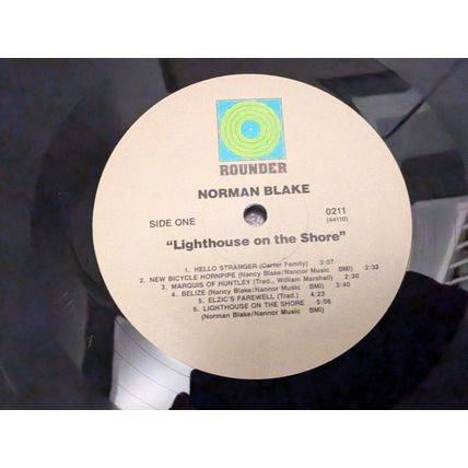 NORMAN BLAKE Light House Of The Shore LP vinyl record US folk 1985 Rounder