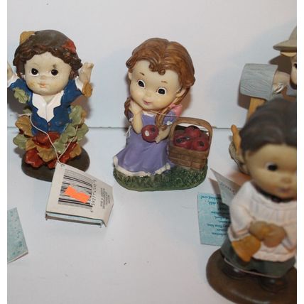 VTG Collectable Figurines Tender Times 12 Boys Girls Kids Room Decor Gifts