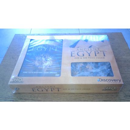 ANCIENT EGYPT - DVD & JIGSAW (500 Piece) Demand Media - NEW & SEALED