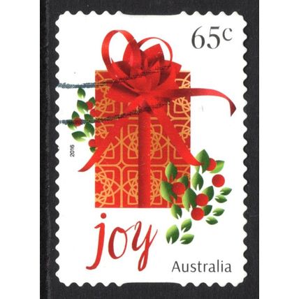 AUSTRALIA 2016: CHRISTMAS - 65c JOY USED (G12)