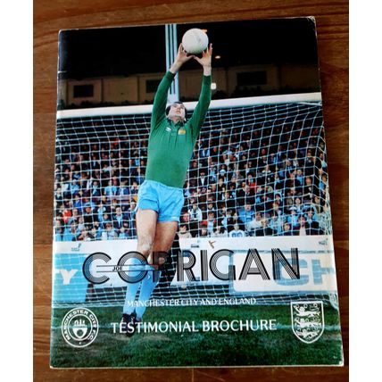 Joe Corrigan. Vintage 1970's Testimonial Brochure.