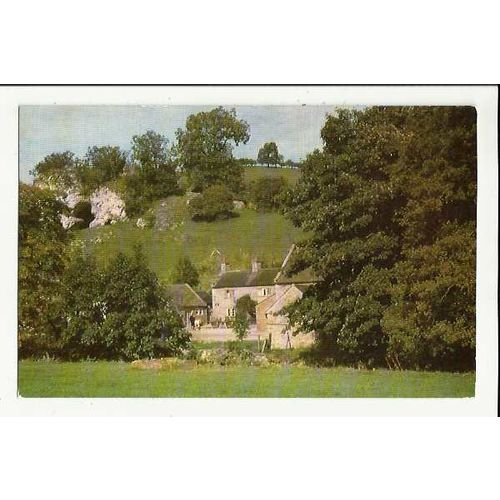 Staffordshire WETTON MILL Old Hannah's Cave Postcard by English Life