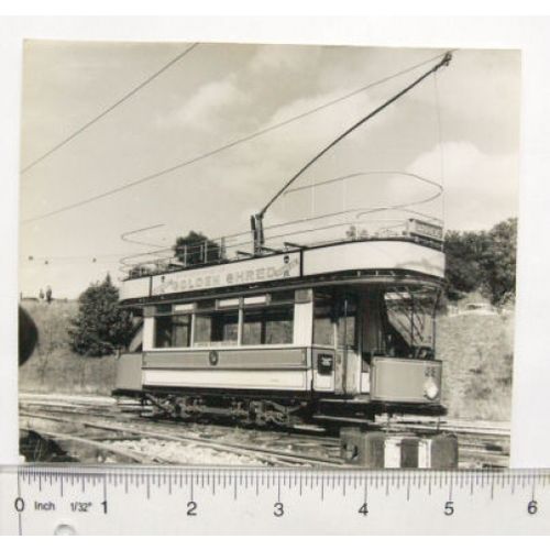 photograph PaisleyTram at Crich Museum c.1967