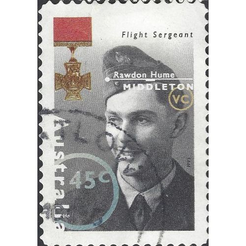 AUSTRALIA, MILITARY, Rawdon Hume Middleton VC, grey 1995, 45c