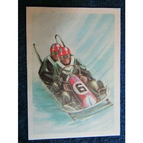 Unusual Sports 1968 ~ Jacques Chocolates Belgium Sports Sticker Variants (e9)
