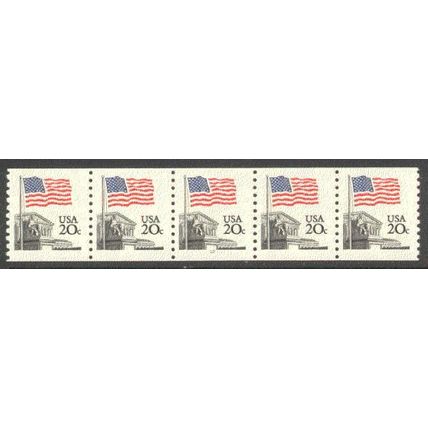 1895a 20c U.S. Flag Fine MNH SG PNC 12/5 V0138
