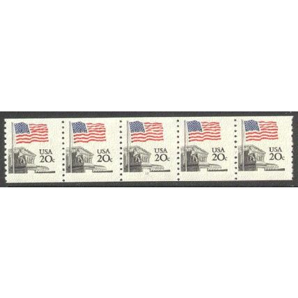 1895a 20c U.S. Flag Fine MNH SG PNC 12/5 V0156