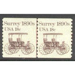 1907 18c Surrey Fine MNH Dry Gum CNP Left 8 V0448