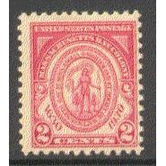 682 2c Massachusetts Just Clears MNH Q0144