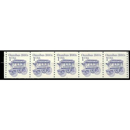 2225b 1c Omnibus Very Fine MNH Dry Gum PNC 3/5 P0674