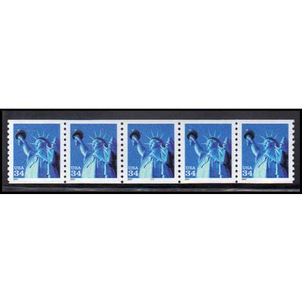 3476 34c Statue of Liberty Very Fine MNH PNC 1111/5 PA4186