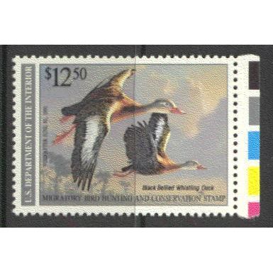 RW57 $12.50 Black Bellied Whistling Duck Extra Fine MNH B0926