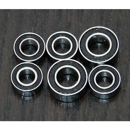 (6pcs) KYOSHO BLADE RUNNER Rubber Sealed Ball Bearing Set