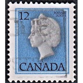 CANADA, 1977 12c ERII, SG 867 (Scott #713), used