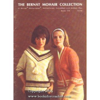 The Bernat Mohair Collection Book 118