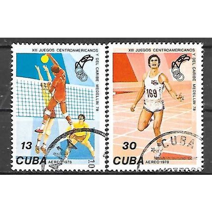 Cuba N° PA 288/89 YVERT OBLITERE ( USED )