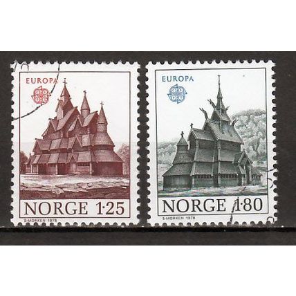 Noorwegen Europa Cept 1978 gestempeld