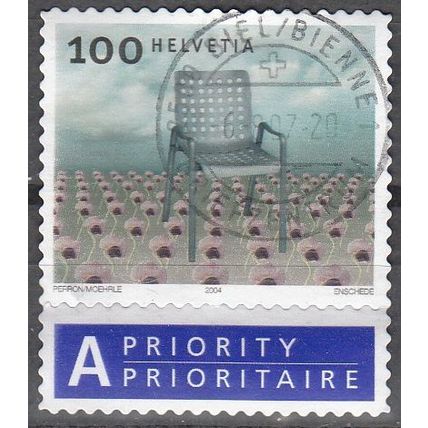Helvetia 2004 Michel 1873 O Cote (2009) 1.60 € Hans Coray La chaise Landi