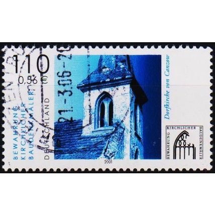 Germany. 2001 110pf (Canzow) S.G.3065 Used