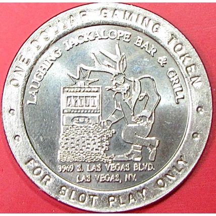 Laughing Jackalope Bar & Grill. $1 Casino Route Token. Las Vegas, NV. 31A.