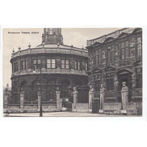 Sheldonian Theatre Oxford Postcard 1592