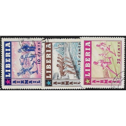 1955 SG 759-761 - cancelled