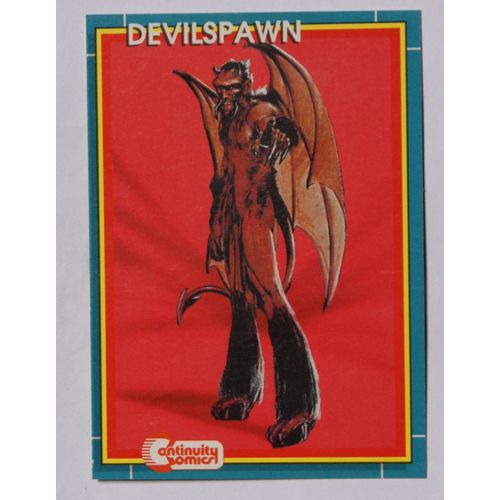 Continuity Comics promo trading Card # 21 Devilspawn (A) 1993