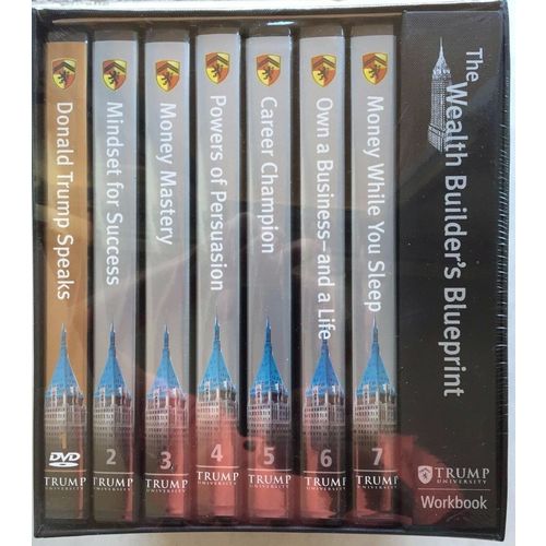 The Wealth Builder's Blueprint $ Donald J. Trump University $ BRAND NEW SEALED $