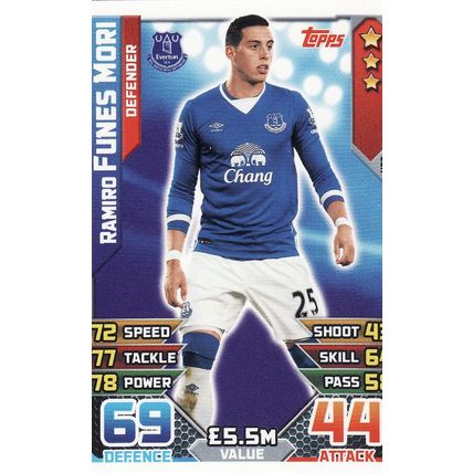 Match Attax 2015/2016 Extra U22 Ramiro Funes Mori Everton