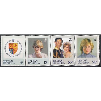 TRISTAN DA CUNHA N° 310/13 YVERT NEUF ** ( MNH )