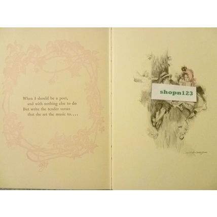 AN OLD SWEETHEART OF MINE by JAMES WHITCOMB RILEY HOWARD CHANDLER CHRISTY 1902