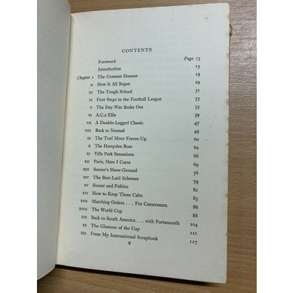 1954 1ST EDITION "REFEREEING AROUND THE WORLD" ARTHUR E ELLIS HARDBACK BOOK (P4)