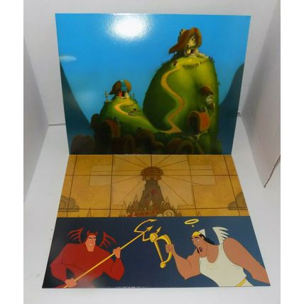 Disney's The Emperor's New Groove Exclusive Lithograph Portfolio Set Of Four