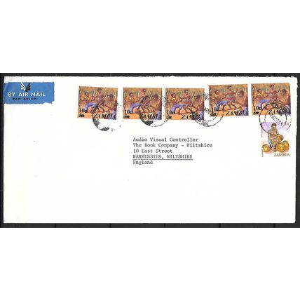 Zambia LETTRE OBLITERE ( USED ) Ref 243