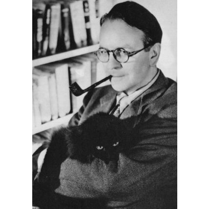 Raymond Chandler The Big Sleep Book Author Stunning Portrait Postcard