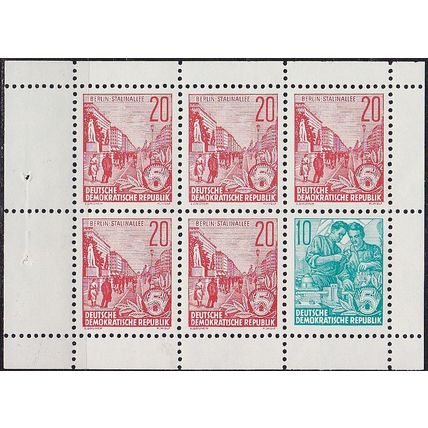 GERMANY DDR [H-Blatt] MiNr 9 A ( **/mnh )