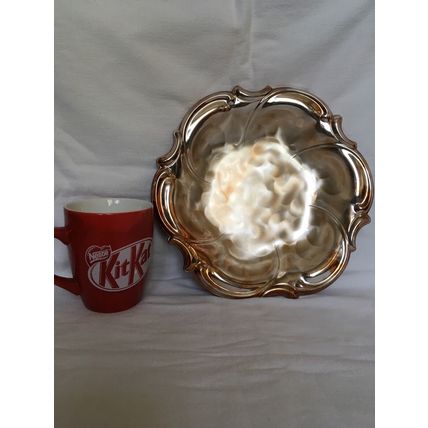 HOKA Silver Plated Rococo Style Bowl Dish Vintage from Germany Collectable
