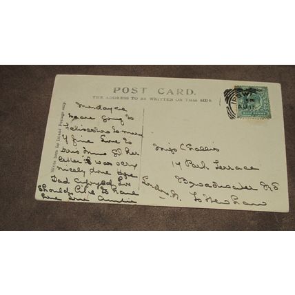 1904/05 fr Postcard - Norwich Cathedral scene - Norfolk