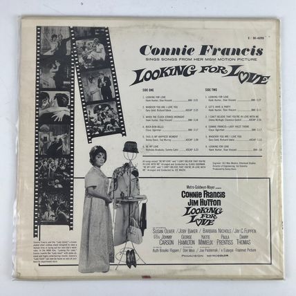 Connie Francis - Sings Songs From MGM Motion Picture "Looking For Love" Vinyl